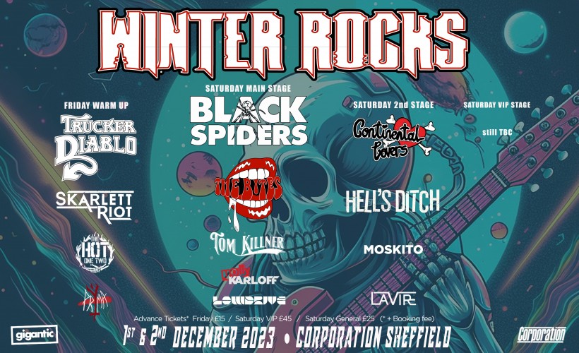 Winter Rocks 2023  at The Corporation, Sheffield