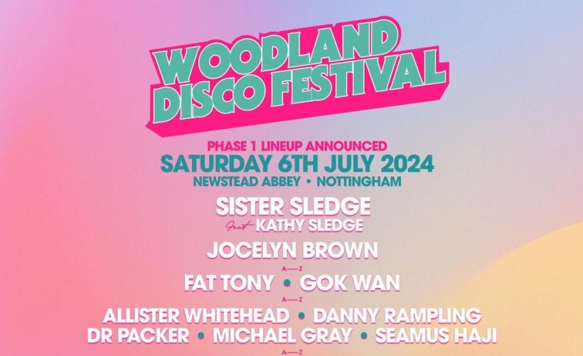Woodland Disco Festival 2024  at Newstead Abbey, Ravenshead