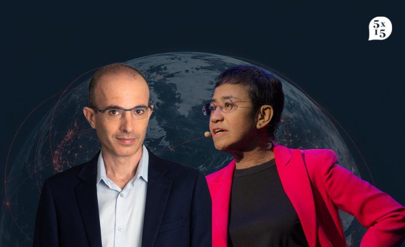 5x15: Yuval Noah Harari & Maria Ressa Tickets