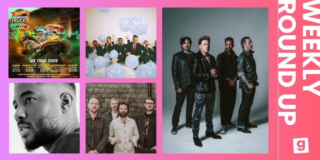 On Sale This Week Gigantic Tickets Hot Wheels Monster Trucks Live Glow-n-Fire Papa Roach Gentleman's Dub Club CalledOut Music The Futureheads 