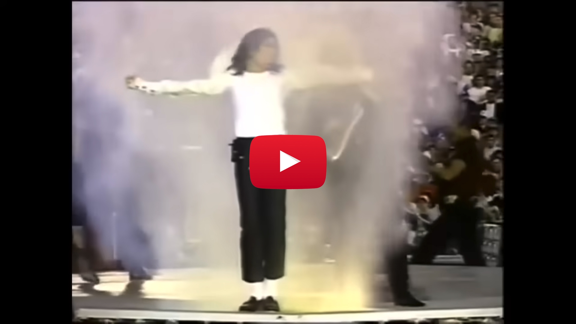 Michael Jackson performing at the Super Bowl