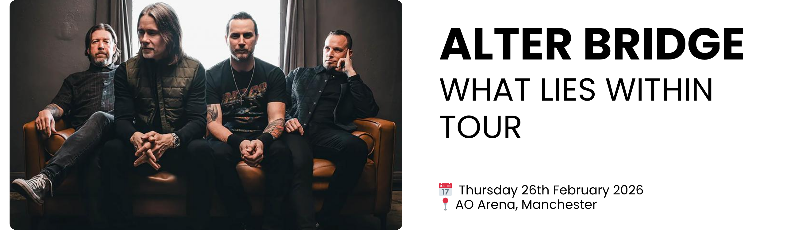 FIND ALTER BRIDGE TICKETS