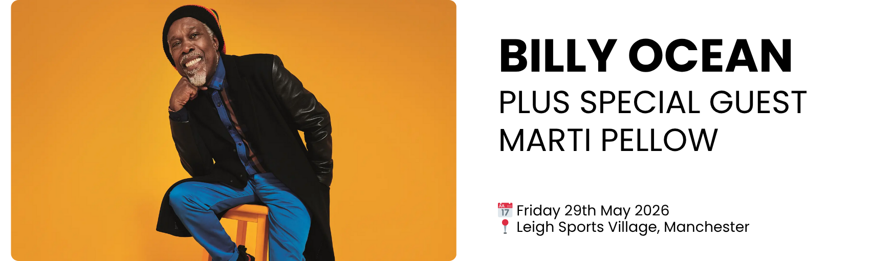 FIND BILLY OCEAN TICKETS