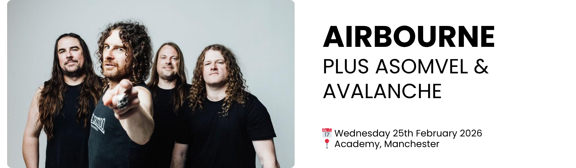 FIND AIRBOURNE TICKETS