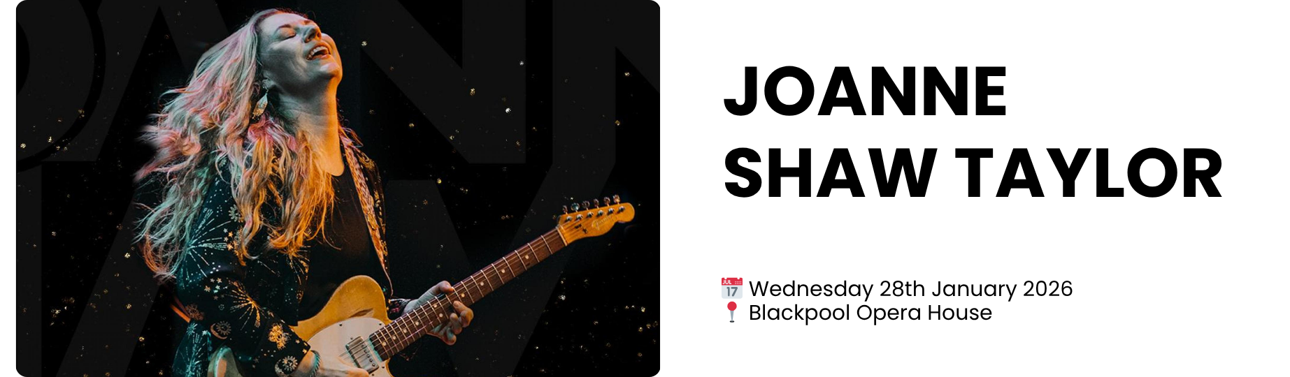 FIND JOANNE SHAW TAYLOR TICKETS