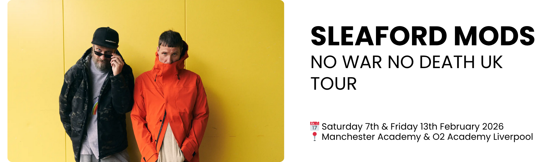 FIND SLEAFORD MODS TICKETS