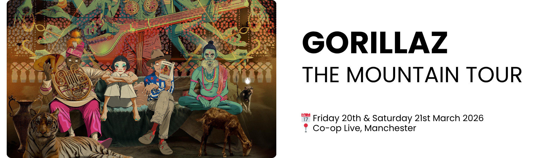 FIND GORILLAZ TICKETS