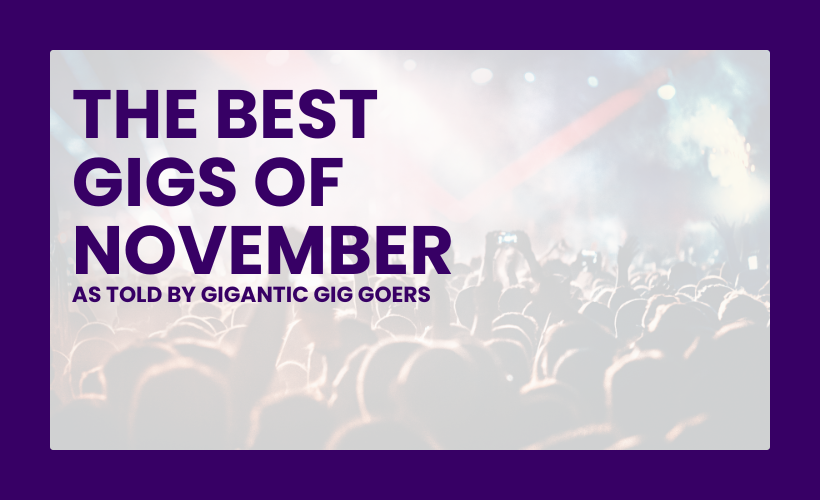 THE BEST GIGS OF NOVEMBER