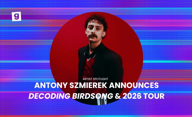 Antony Szmierek announces Decoding Birdsong and 2026 UK tour