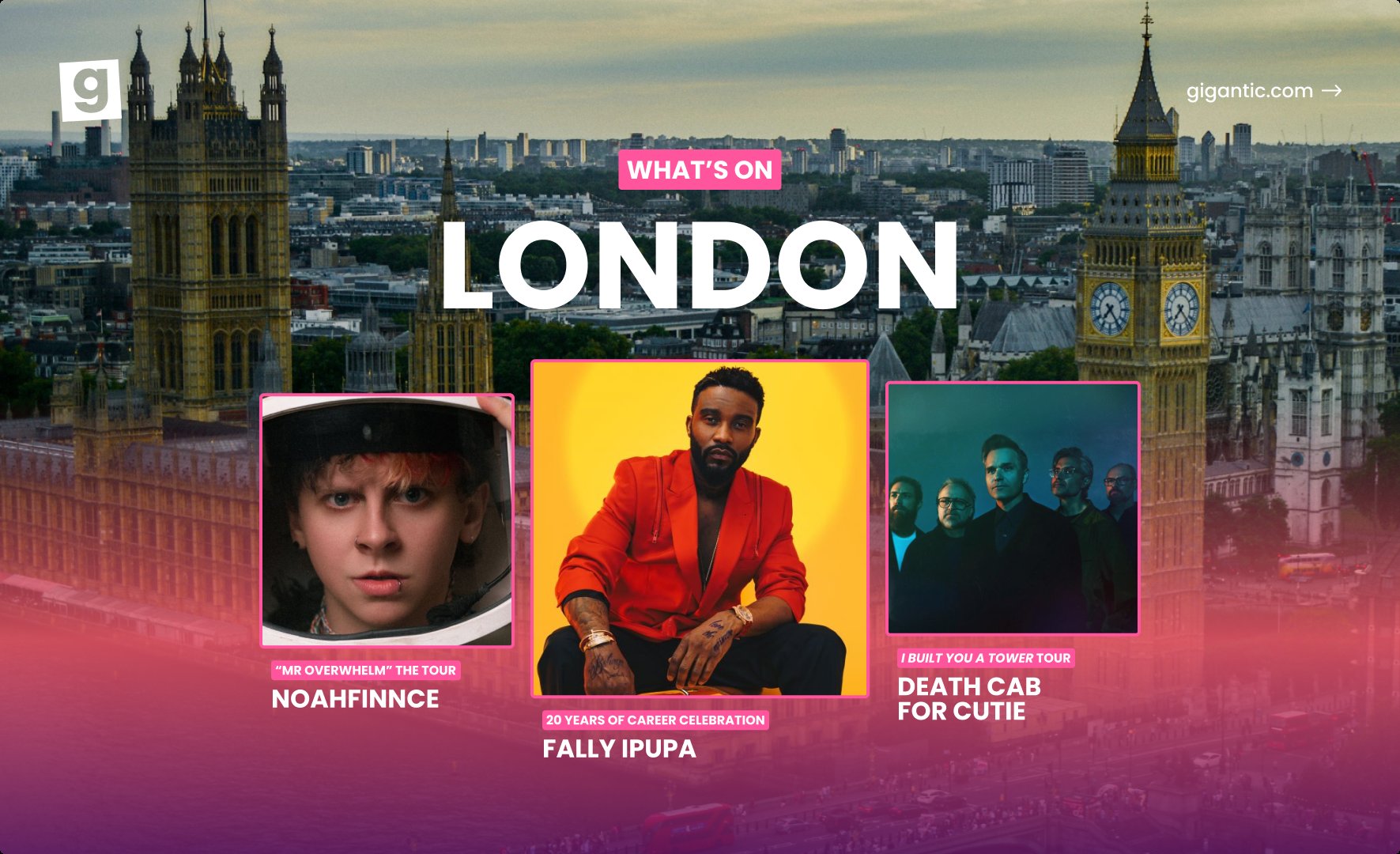 What's On in London 2026 & 2027: Live Music, Concerts & Events