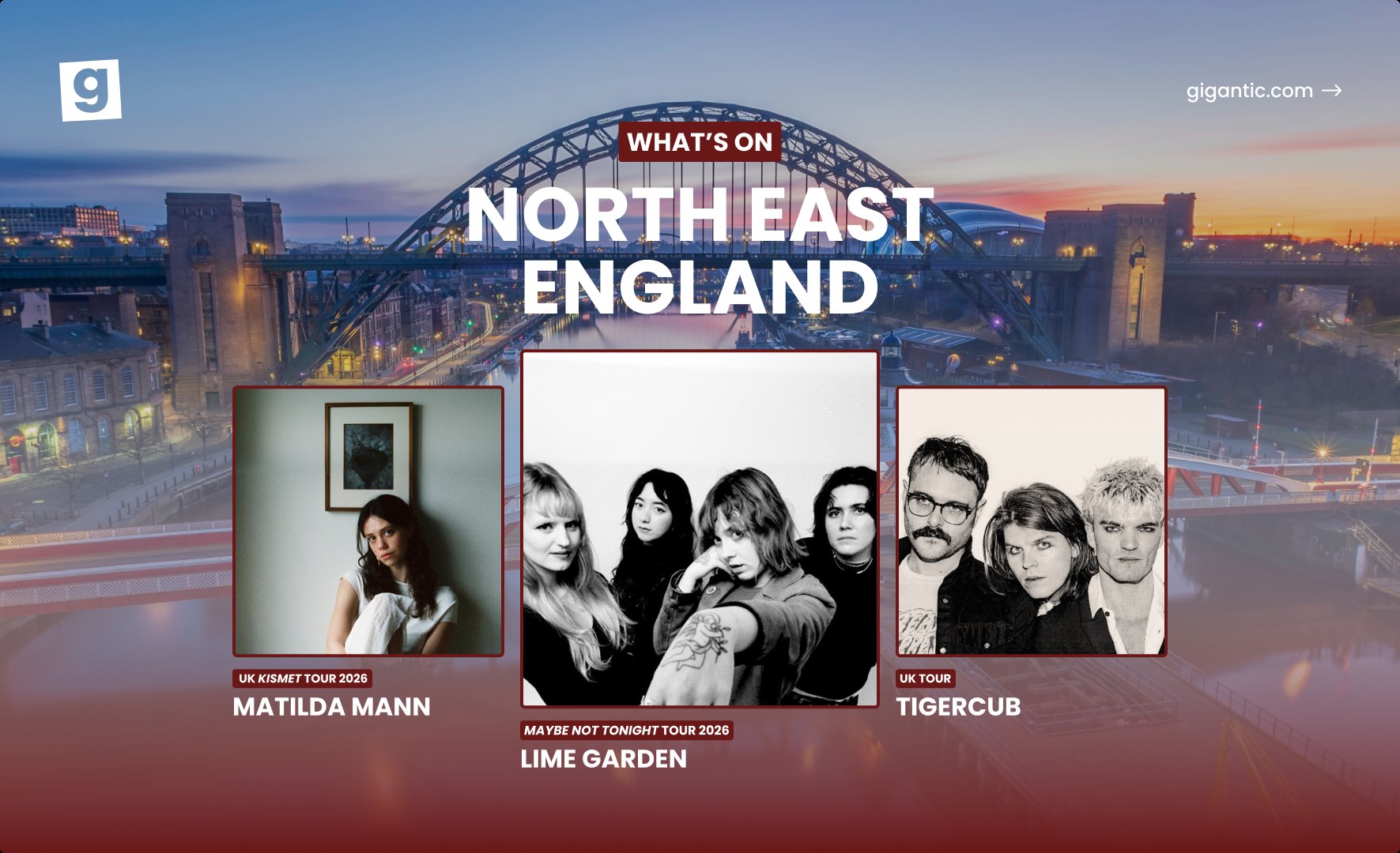 What’s On in the North East 2026 & 2027: Live Music, Concerts & Events