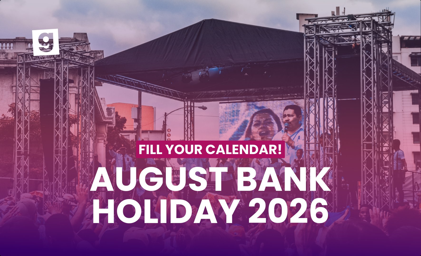 August Bank Holiday artwork