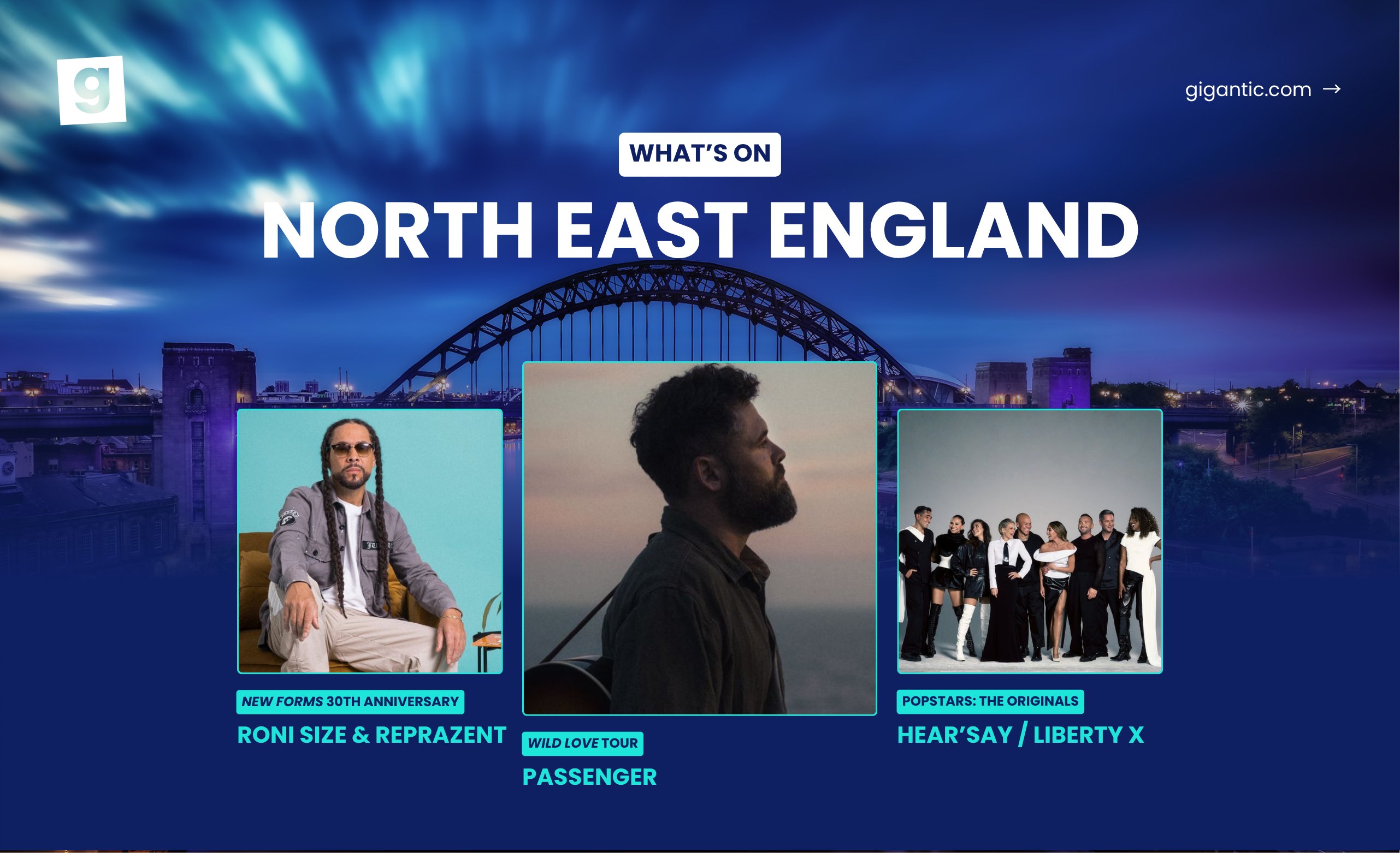 What&rsquo;s On in the North East 2026 & 2027: Live Music, Concerts & Events