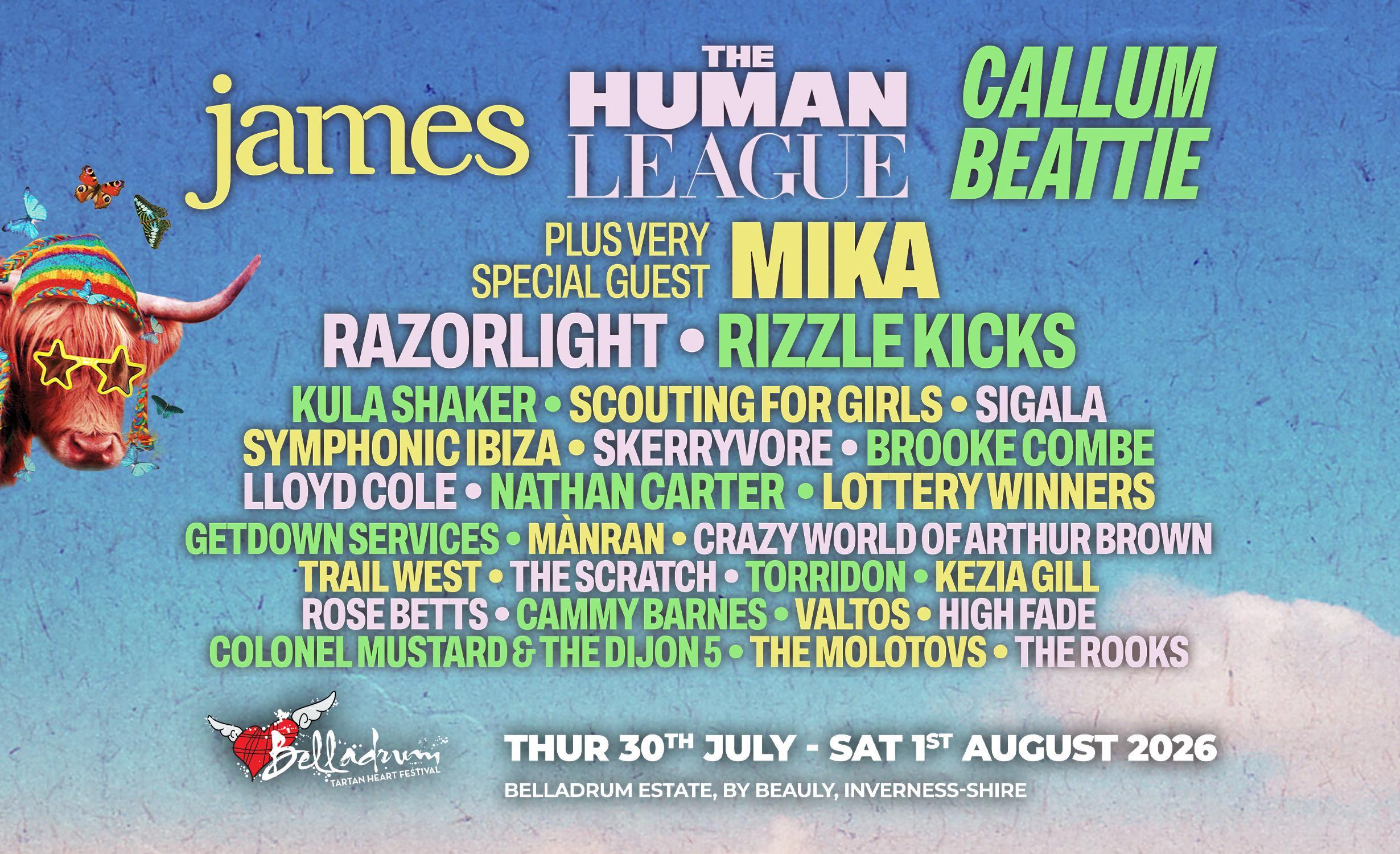 Belladrum 2026 tickets