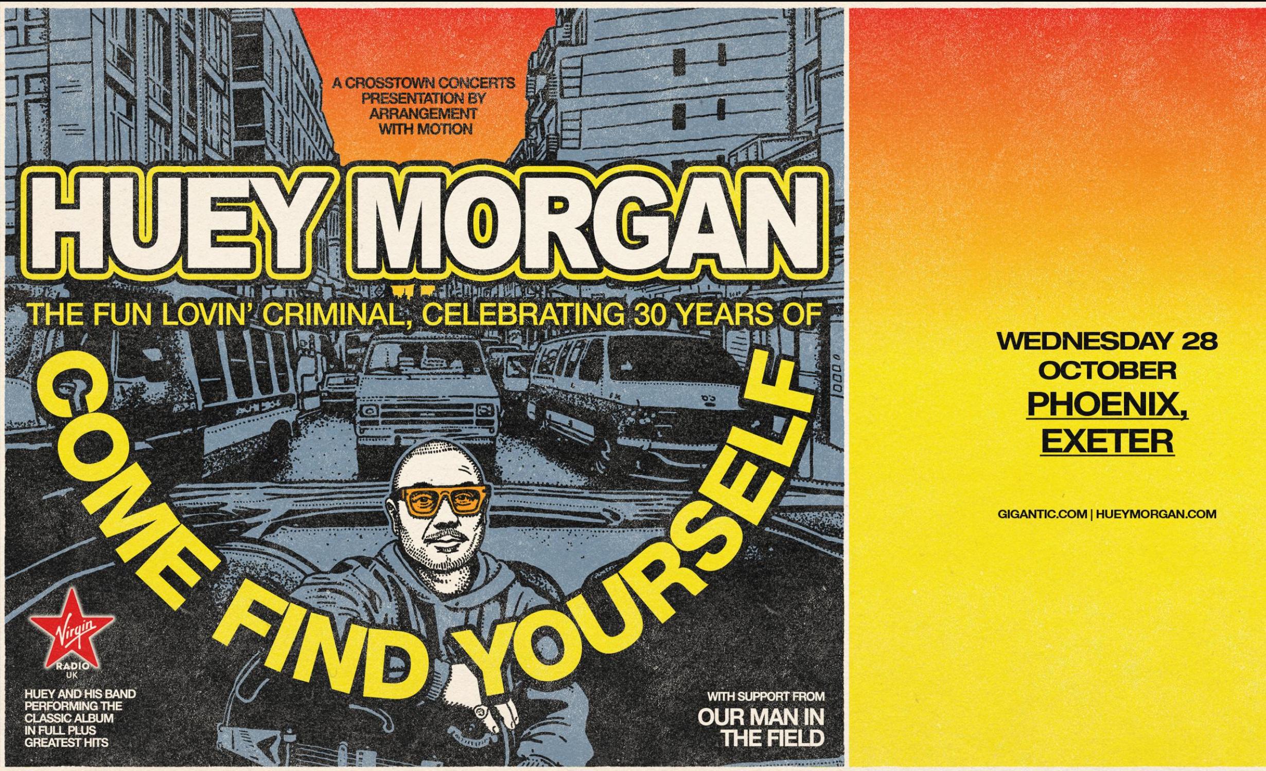 Huey Morgan, The Fun Lovin’ Criminal: 2026 Autumn Tour tickets