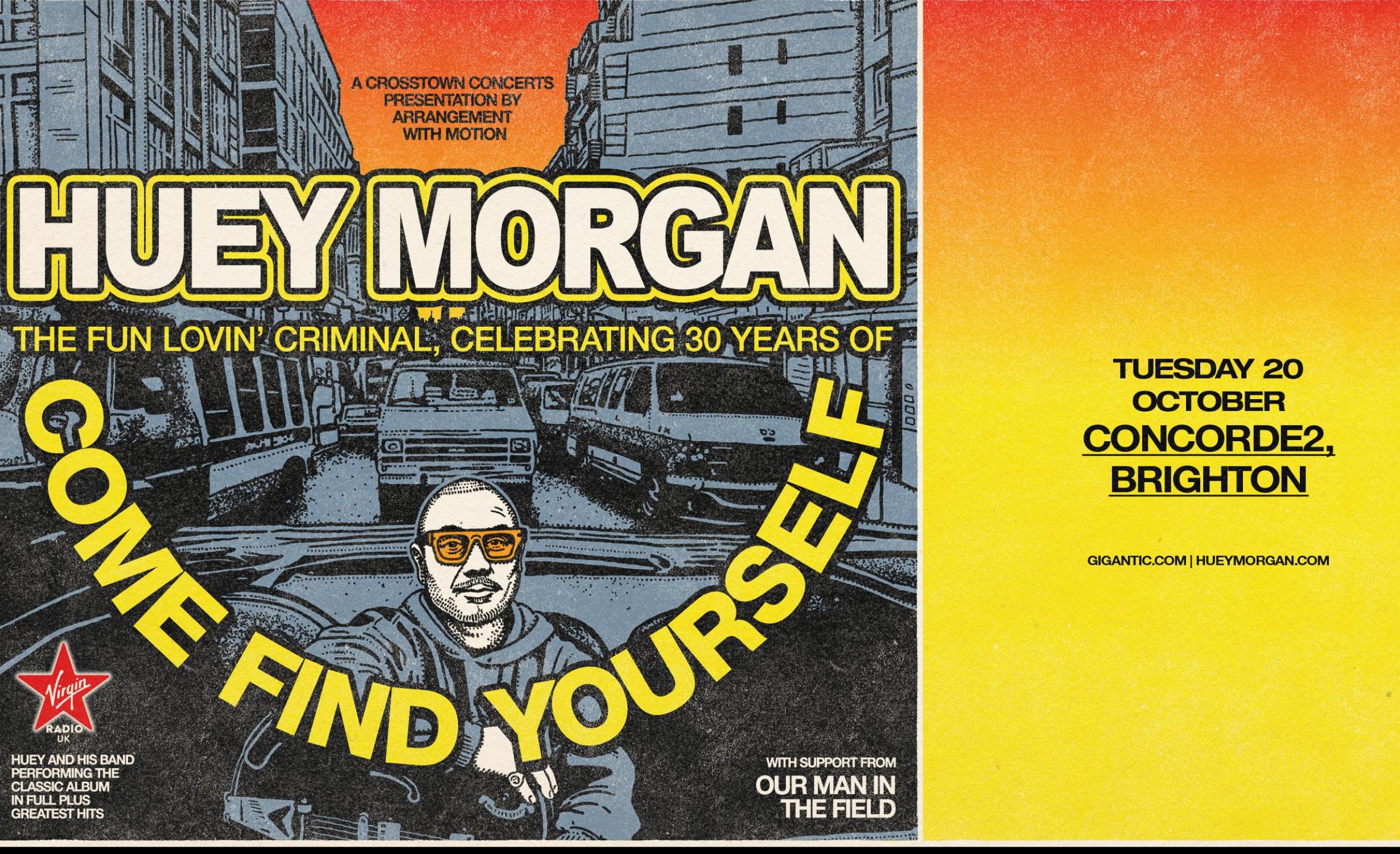 Huey Morgan, The Fun Lovin’ Criminal: 2026 Autumn Tour  tickets