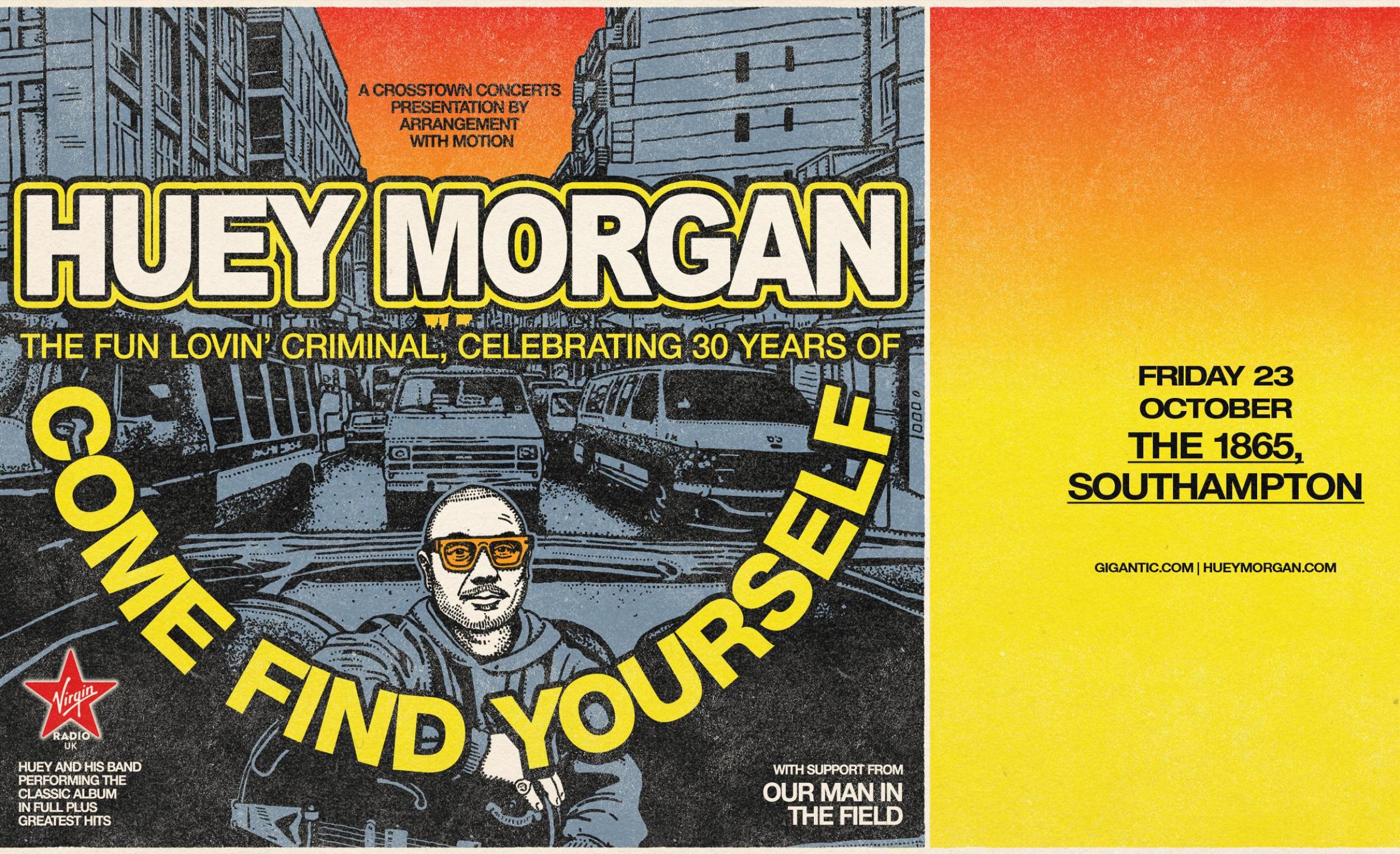 Huey Morgan, The Fun Lovin’ Criminal: 2026 Autumn Tour  tickets