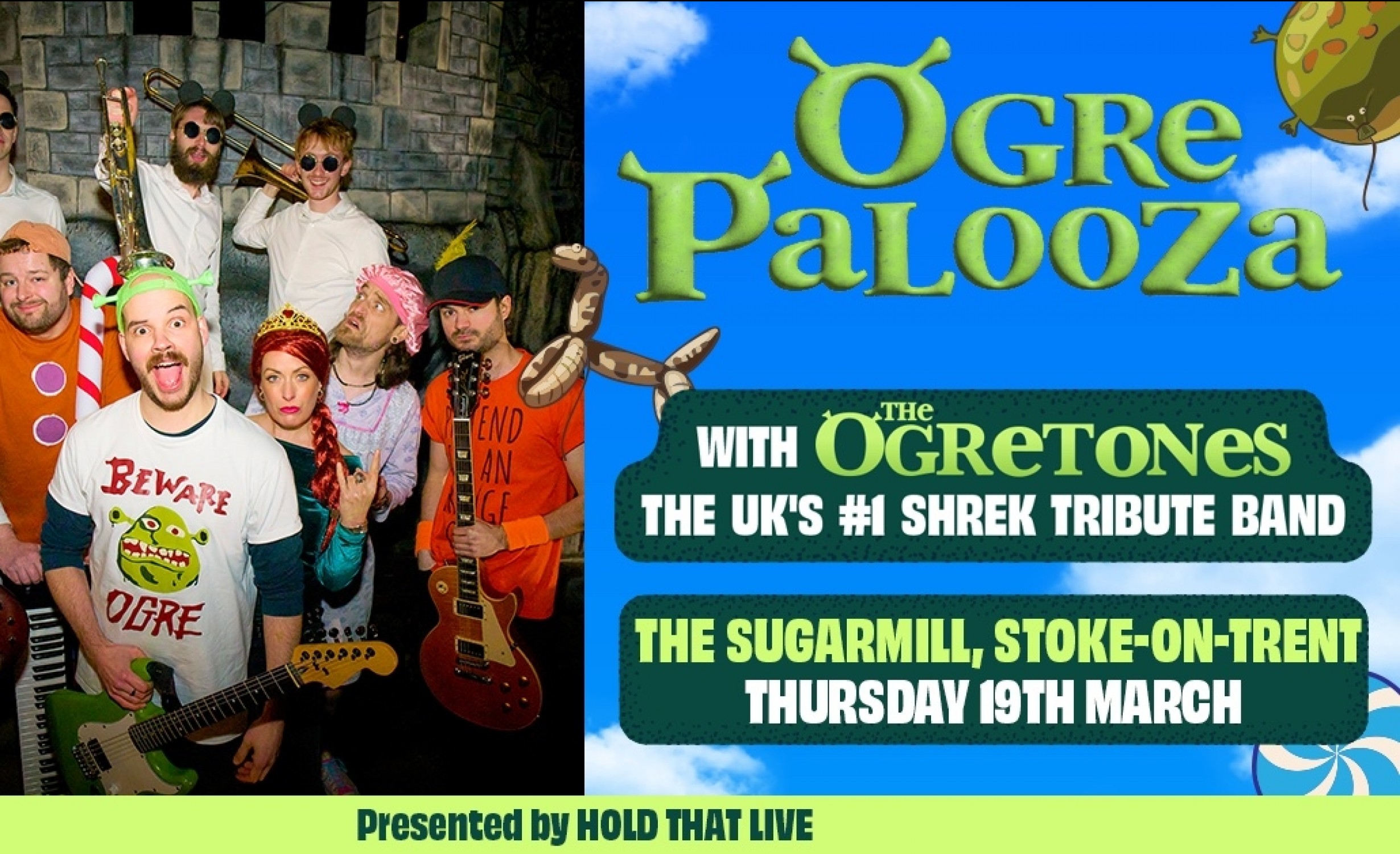 Ogrepalooza With The Ogretones tickets