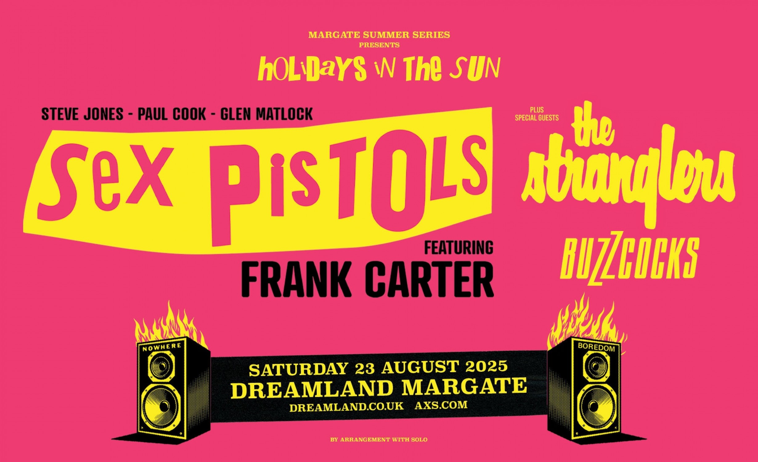 Sex Pistols feat. Frank Carter tickets