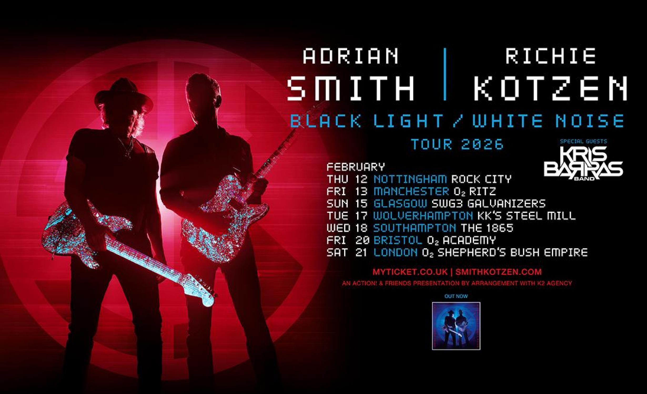Smith/Kotzen - Black Light / White Noise Tour tickets