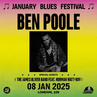 January Blues Festival: Ben Poole tickets