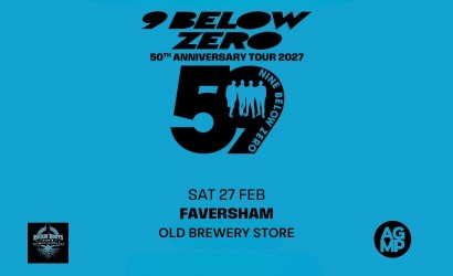 Nine Below Zero  at The Old Brewery Store, Faversham