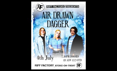 Air Drawn Dagger  at Riff Factory, Stoke On Trent