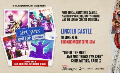 Alex James’ Britpop Classical   at Lincoln Castle, Lincoln