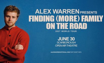 Alex Warren  at Scarborough Open Air Theatre, Scarborough