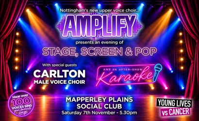 Amplify - Stage, Screen & Pop  at Mapperley Plains Social Club, Nottingham