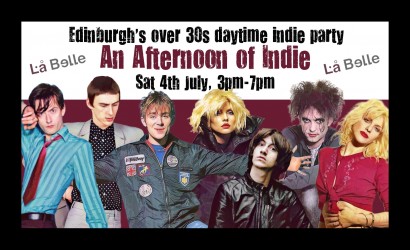 An Afternoon of Indie EDINBURGH (Over 30s Only)  at La Belle Angele, Edinburgh
