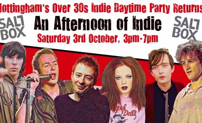 An Afternoon of Indie NOTTINGHAM (Over 30s Only), 3pm-7pm  at Saltbox, Nottingham