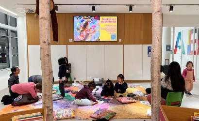 Assunta and Lou After School Art Club  at Nottingham Central Library, Nottingham