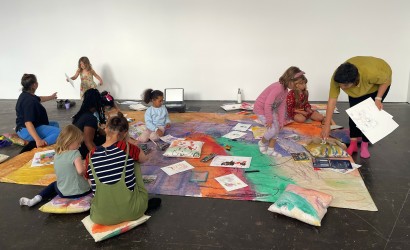 Assunta and Lou After School Art Club  at Nottingham Central Library, Nottingham