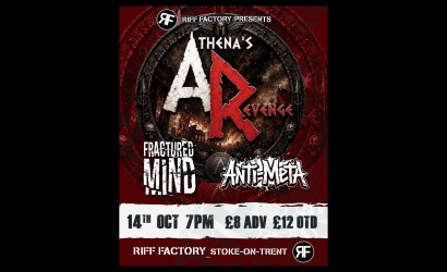 Athena's Revenge  at Riff Factory, Stoke On Trent