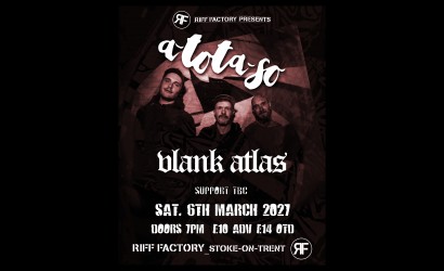 A-TOTA-SO and Blank Atlas  at Riff Factory, Stoke On Trent