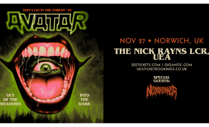 Avatar  at The Nick Rayns LCR, UEA, Norwich