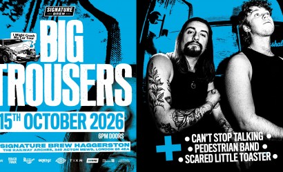 Big Trousers + Can't Stop Talking + Pedestrian Band + Scared Little Toaster  at Signature Brew Haggerston, London