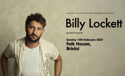 Billy Lockett  at Bristol Folk House, Bristol