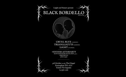 Black Bordello / Cruel Blue / Trianglecuts / LiiGHT + Sinners Afterparty  at The Chapel at The Angel Microbrewery, Nottingham