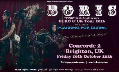 BORIS - PINK 20TH ANNIVERSARY UK TOUR  at Concorde 2, Brighton