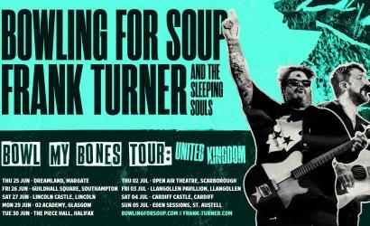 Bowling for Soup + Frank Turner & the Sleeping Souls   at Scarborough Open Air Theatre, Scarborough
