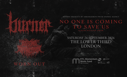Burner - No One Is Coming To Save Us – Album Release Show  at The Lower Third, London