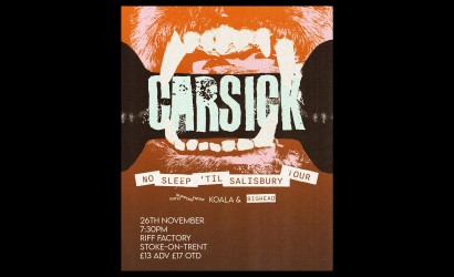 Carsick  at Riff Factory, Stoke On Trent