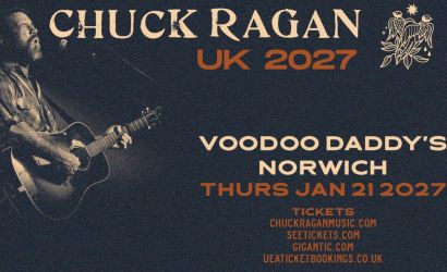Chuck Ragan  at Voodoo Daddy’s Showroom, Norwich