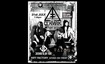 CLKWRK  at Riff Factory, Stoke On Trent