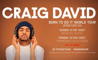 Craig David  at Brighton Centre, Brighton