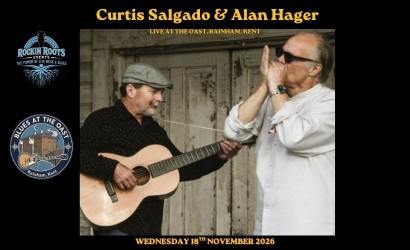 Curtis Salgado & Alan Hager Duo   at The Oast Rainham, Kent