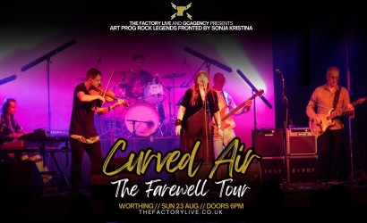 Curved Air: The Farewell Tour  at The Factory, Worthing