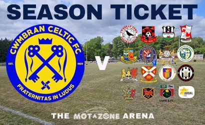 Cwmbran Celtic Men's 1st Team Season Ticket 2026/2027  at The Motazone Arena @ Celtic Park, Cwmbran
